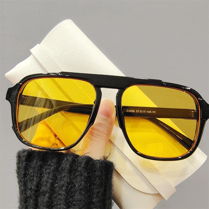 Outdoor Sport Brand - Nouvelles lunettes de soleil surdimensionnées classiques