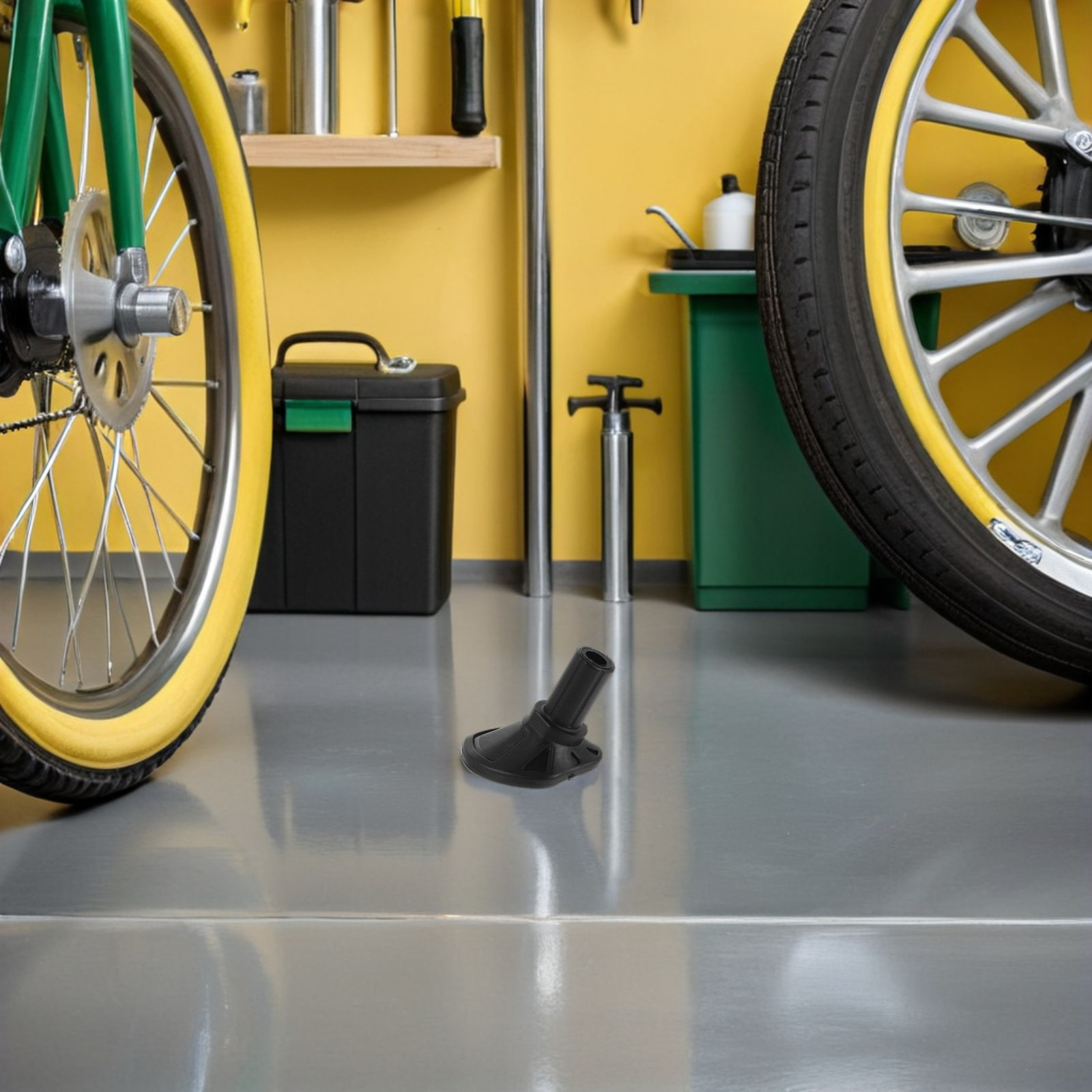 Outdoor Sport Using A Bike - Plaque de support de béquille de