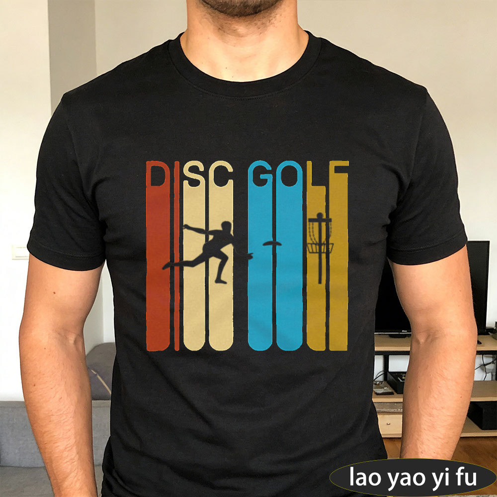 Outdoor Sport Hobbies - T-shirt homme DISC GOLF à imprimé