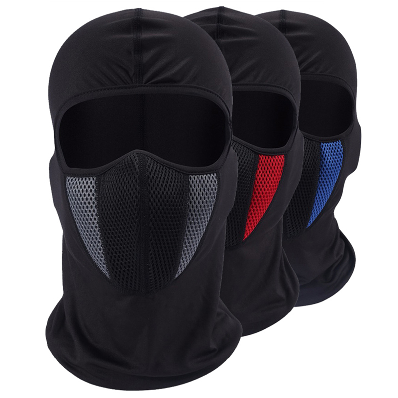 Outdoor Sport Using A Bike - Masque tactique intégral, cagoule d'été pour