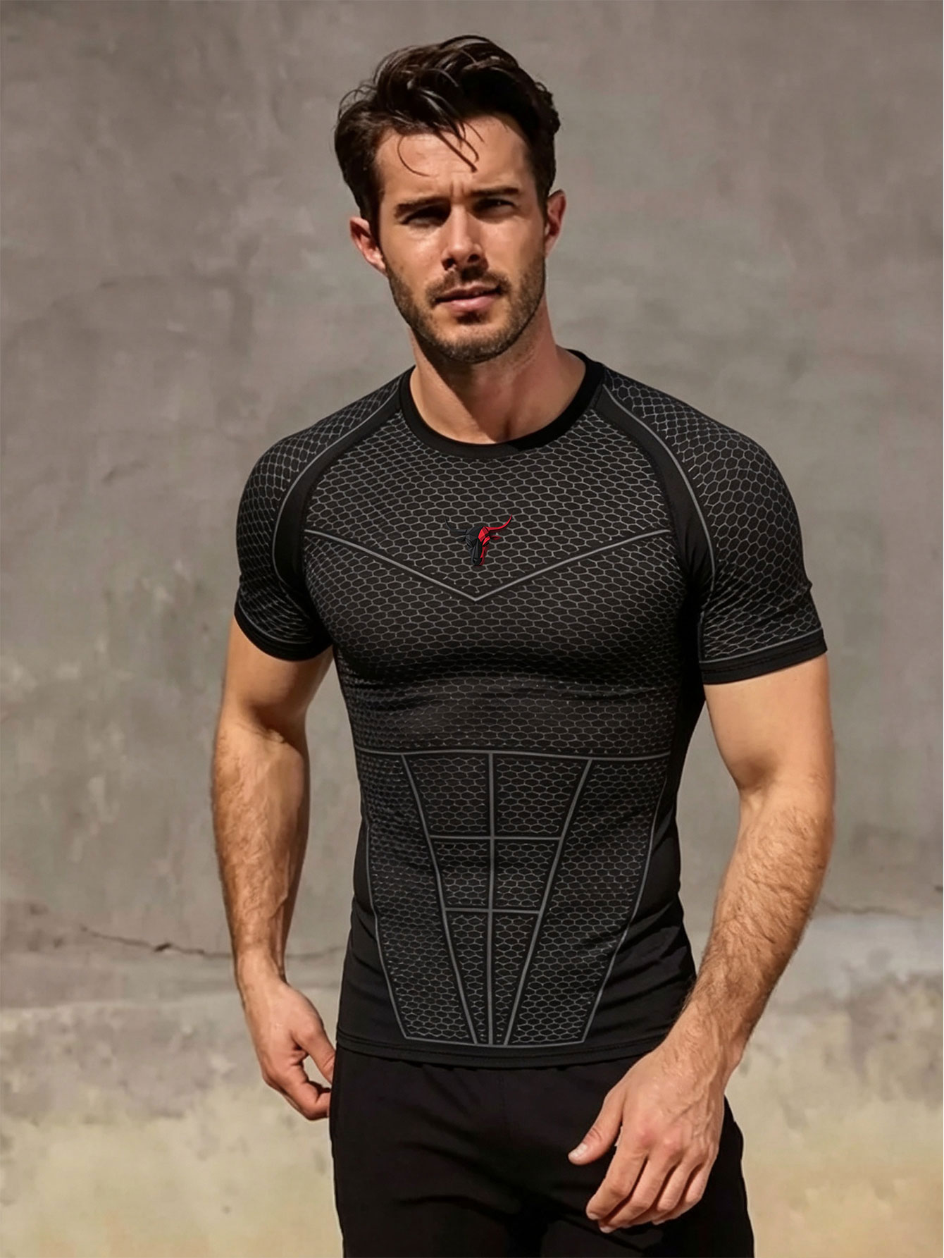 T-shirt de compression imprimé - Outdoor Sport.Hub avis et prix
