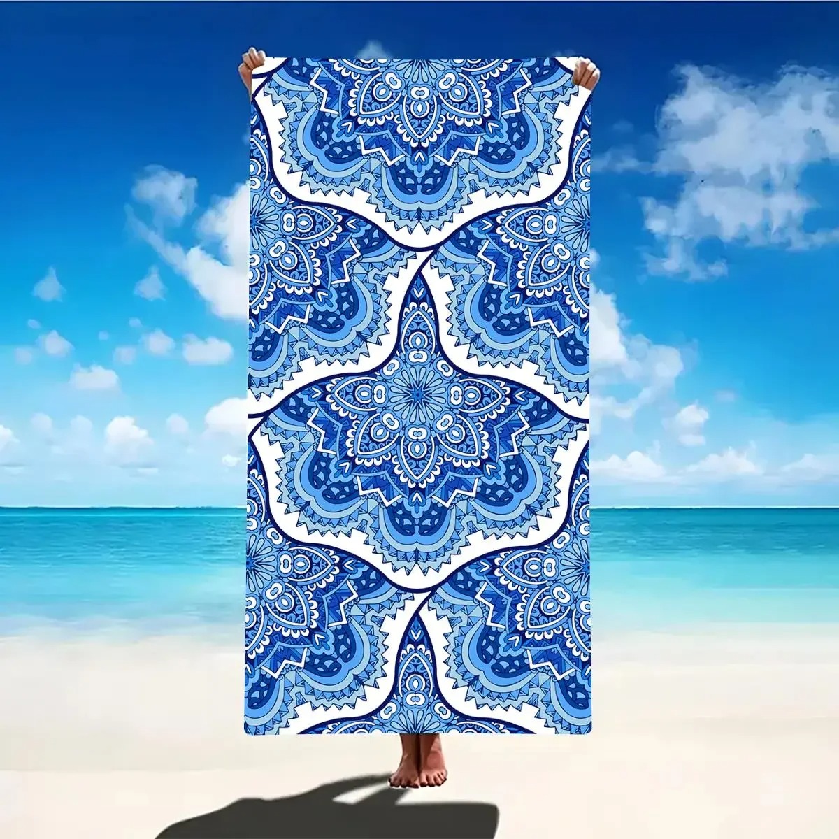 Serviette de plage à motif géo - Outdoor Sports Center avis et prix