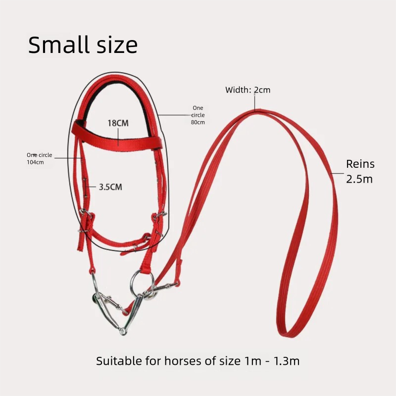 Ensemble de licol et longe pou - Headcollar Rope Set avis et prix