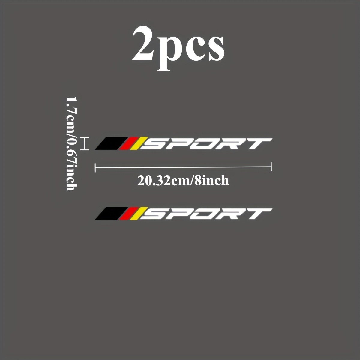 Autocollants plats 2D avec Log - Outdoor Sport Logo avis et prix